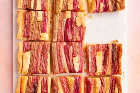 Rhubarb Custard Tart