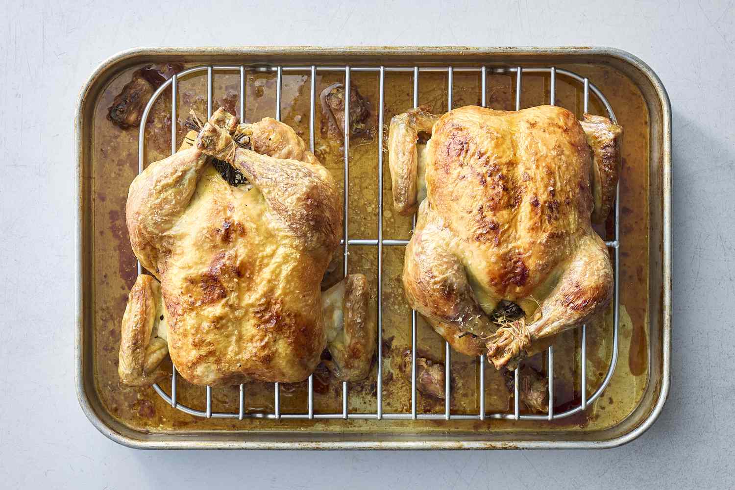 Roast chicken with herbs