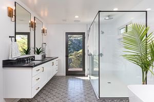 Clean bathroom
