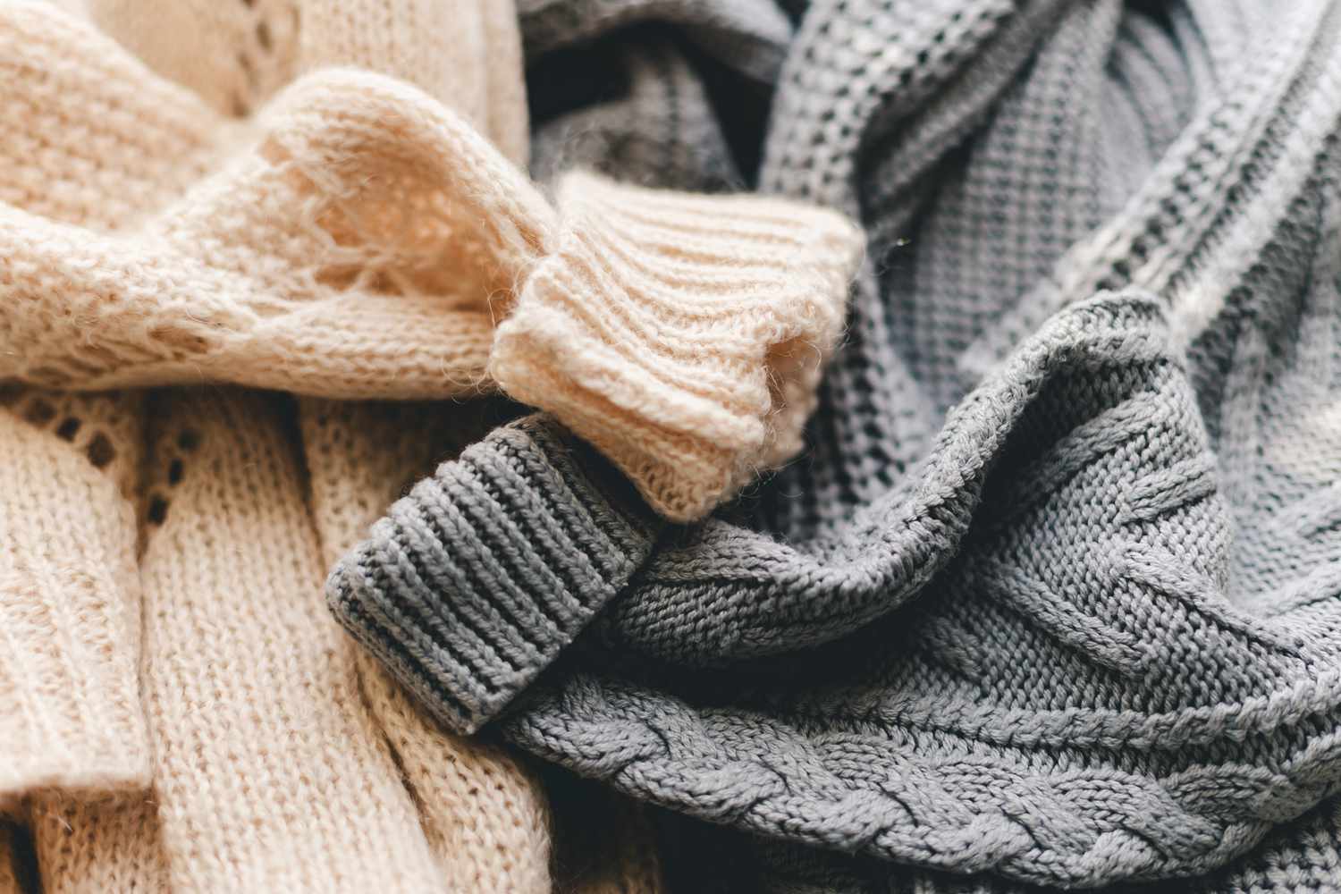 Wool sweaters