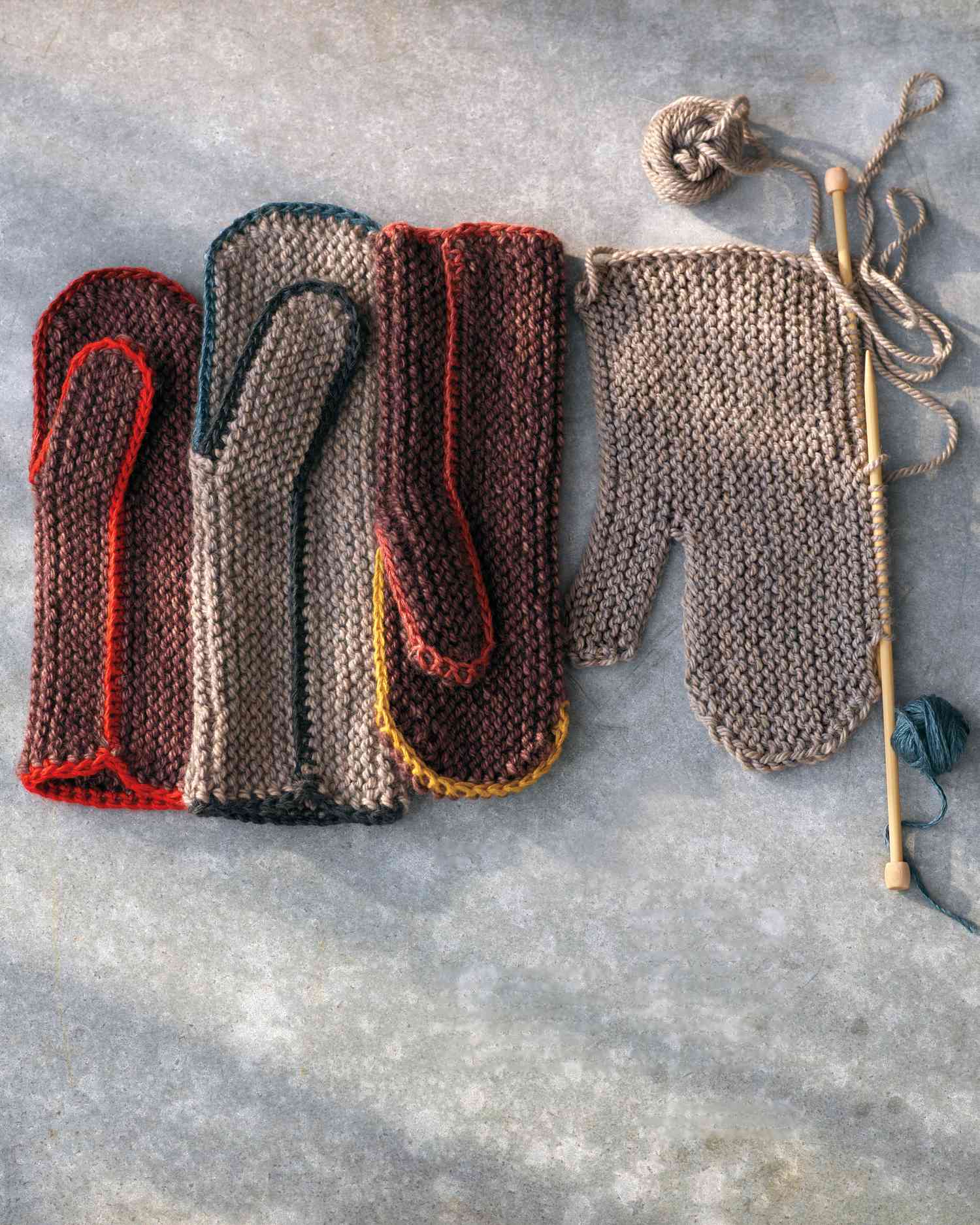 Knitted Mittens