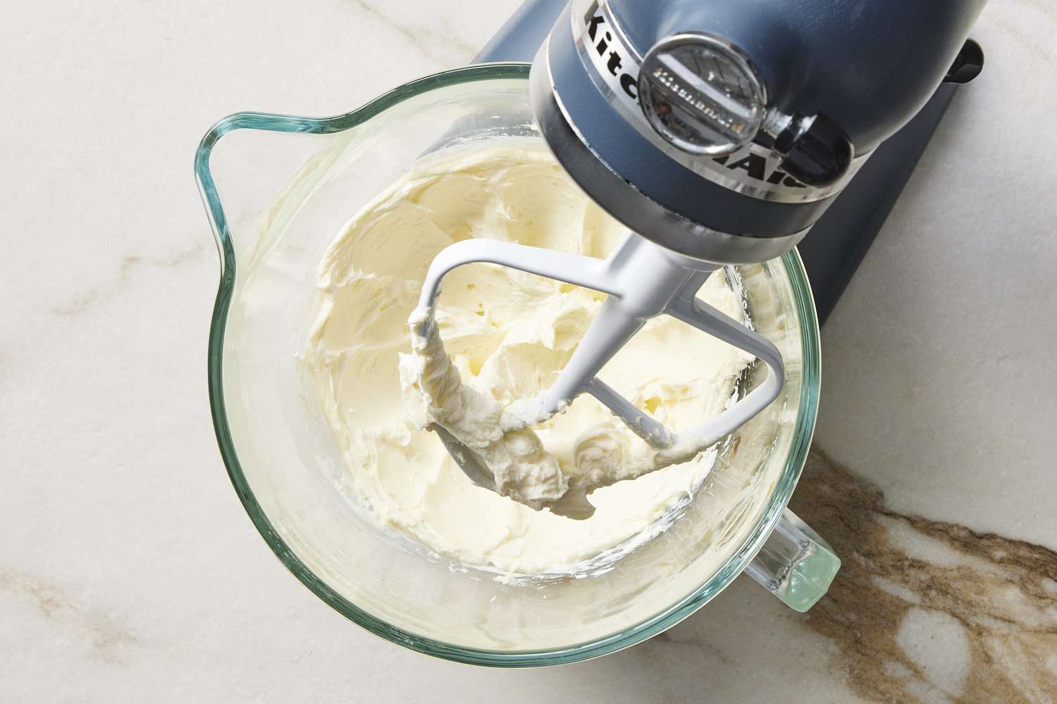 Frosting in stand mixer