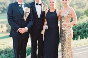 formal fall wedding guests