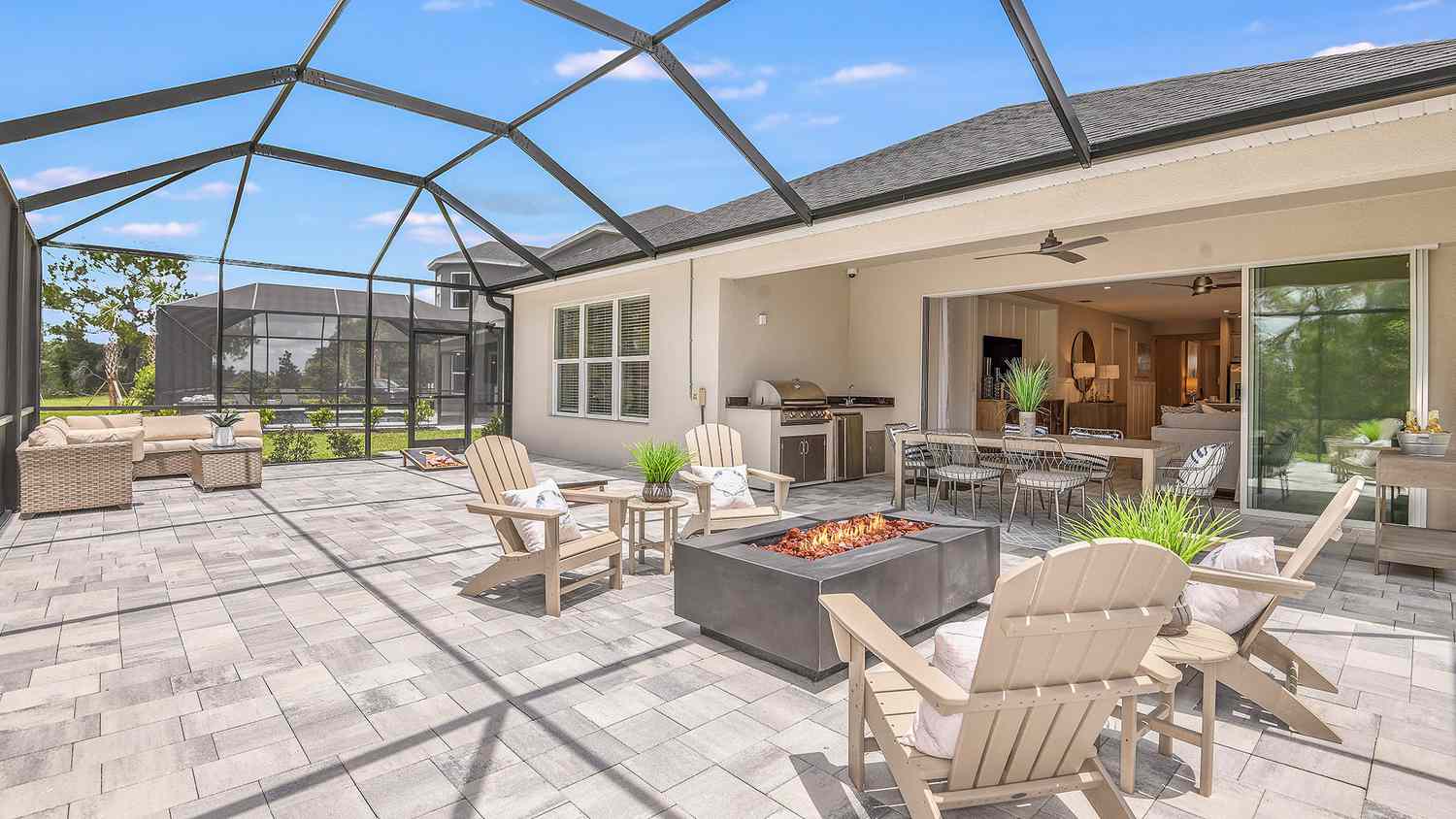 extended patio space