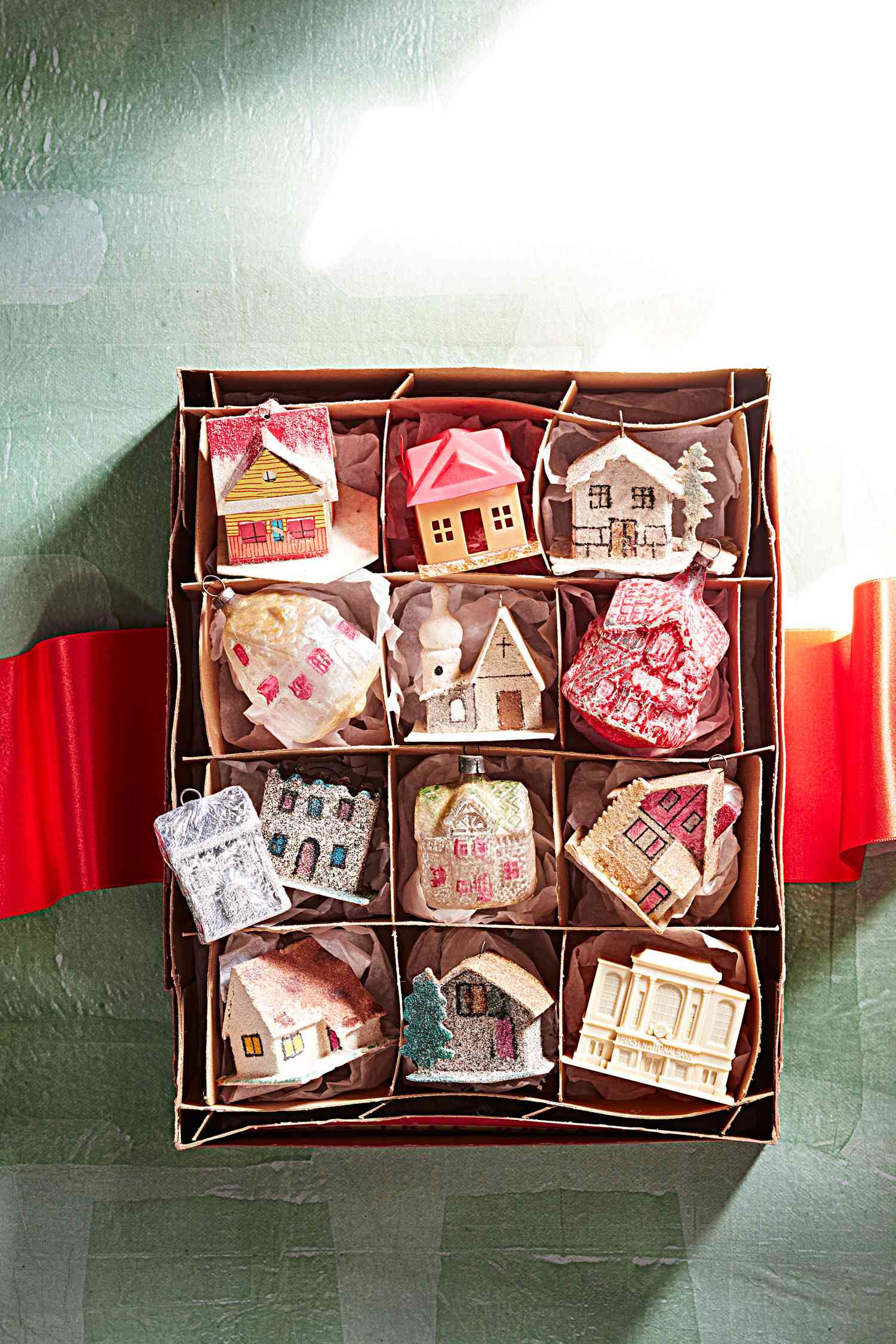 christmas village ornaments