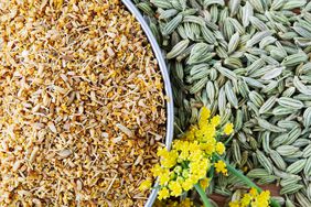 Fennel pollen, fennel seeds, fennel flowers