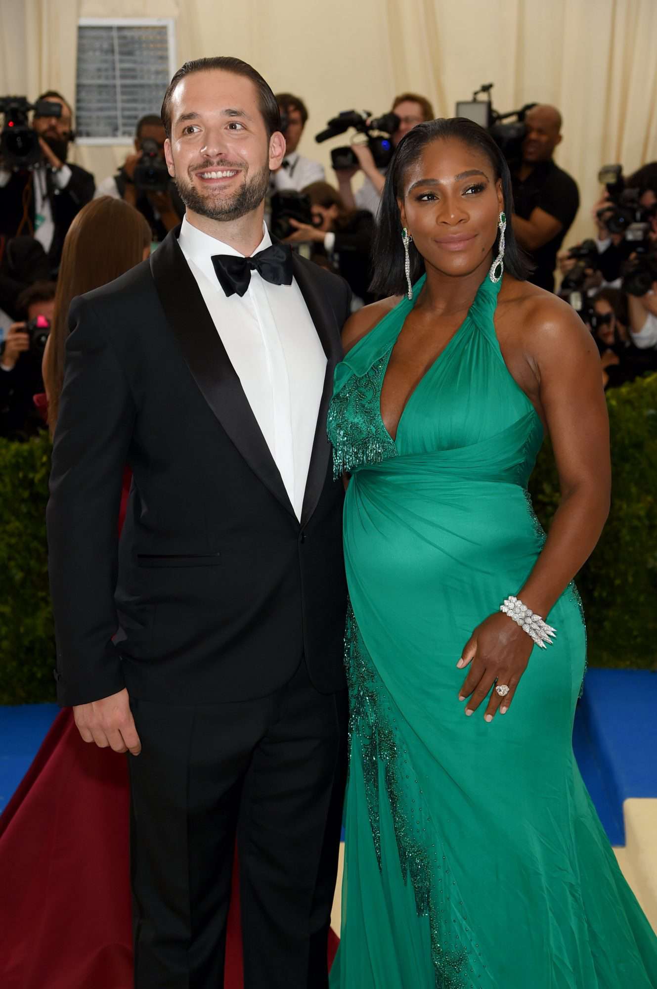Serena Williams and Alexis Ohanian Met Gala 2017