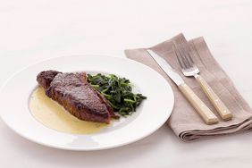 bernaise sauce on a steak