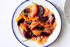 Arctic Char Carpaccio with Beets and Citrus