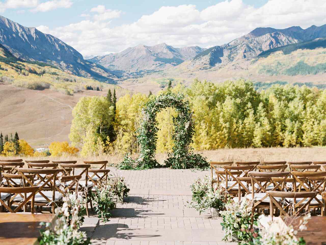 molly frank wedding ceremony space