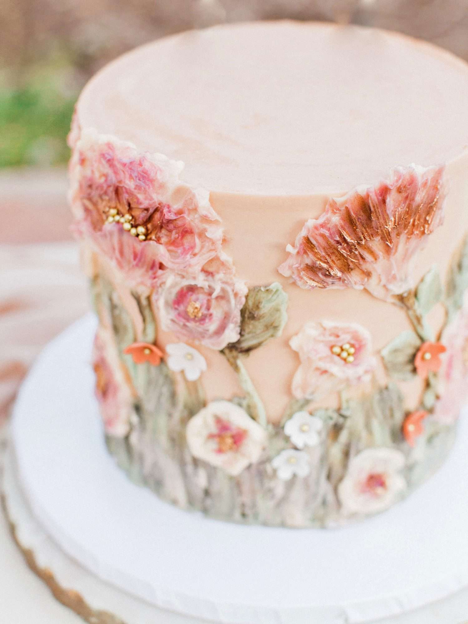 bridal shower Mediterranean cake