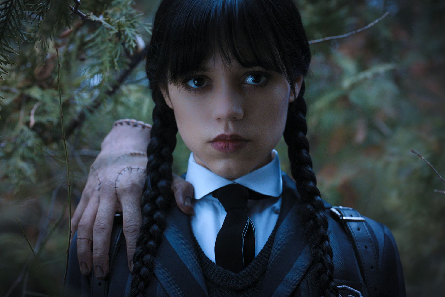 Jenna Ortega as Wednesday Addams in episode 104 of Wednesday