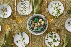 Easter table settings