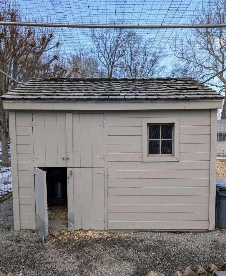 decorvow's chicken coop. 
