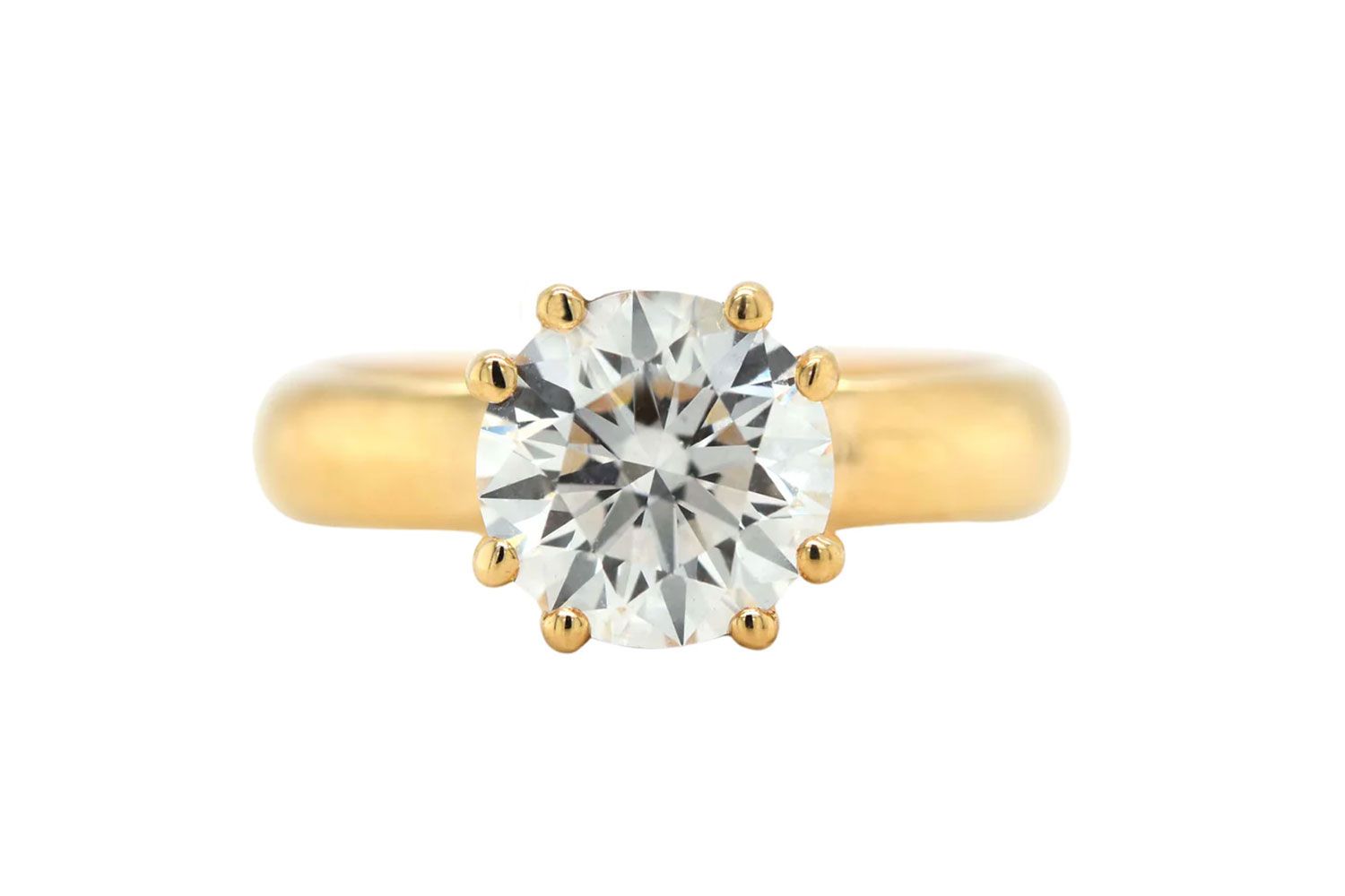 Shelter lab grown diamond engagement ring