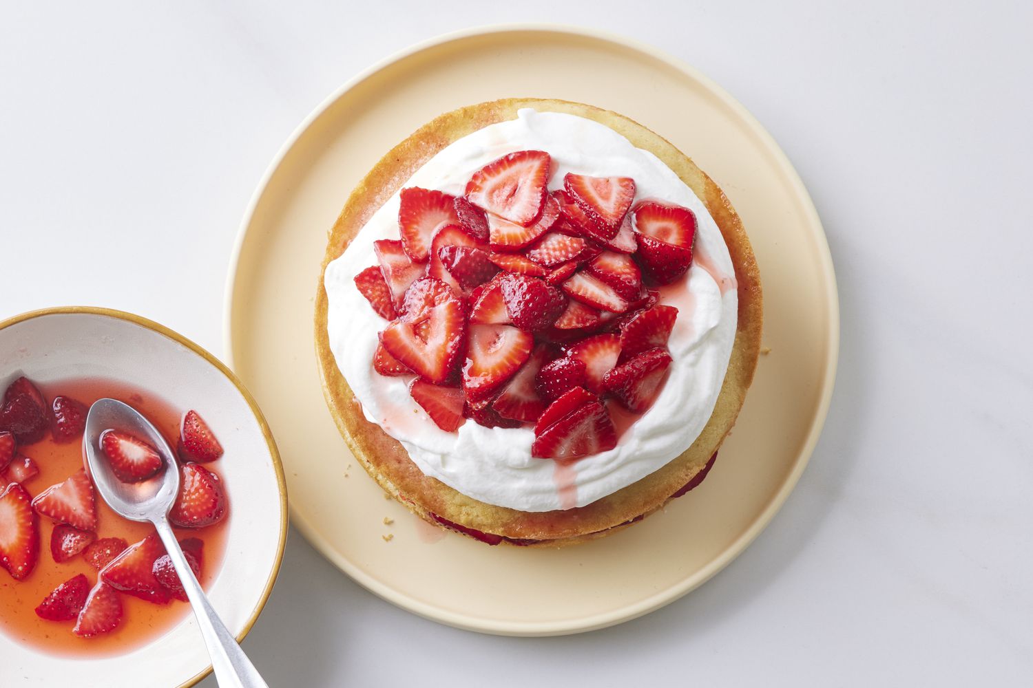 Strawberry Cream Cake