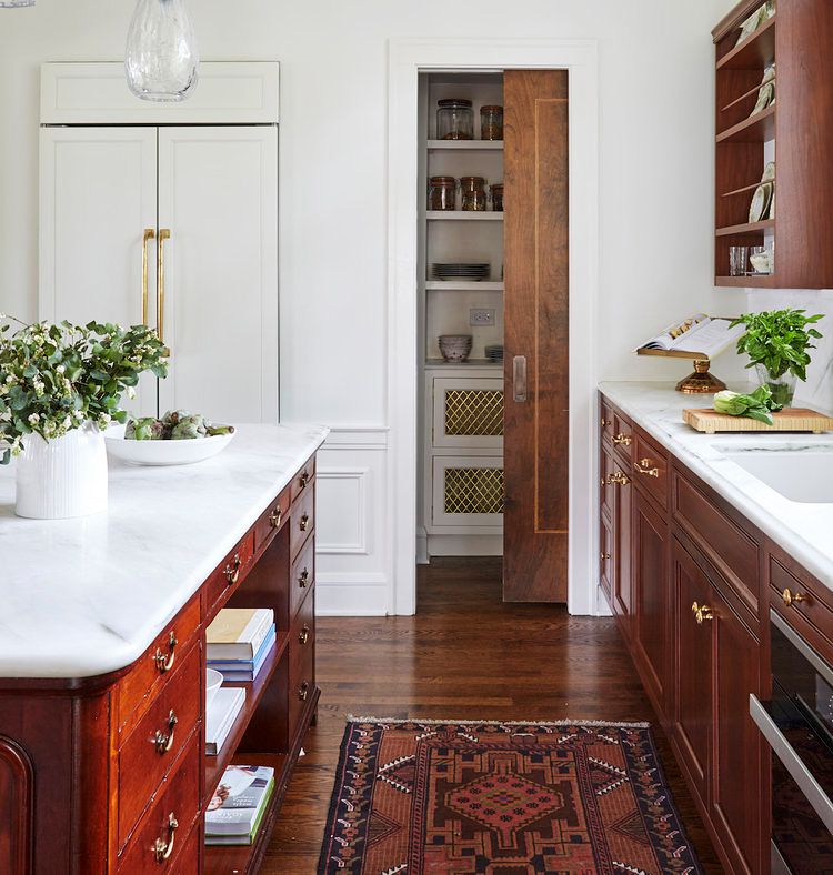 pantry organization pocket door