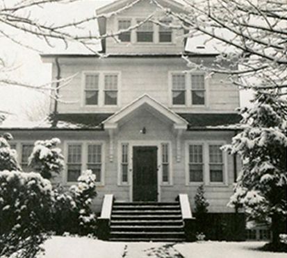 martha's childhood home vintage photo