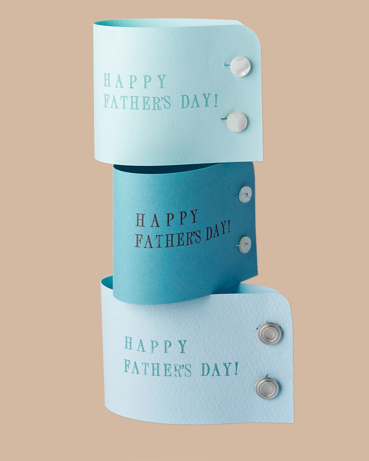 cufflinks fathers day cards