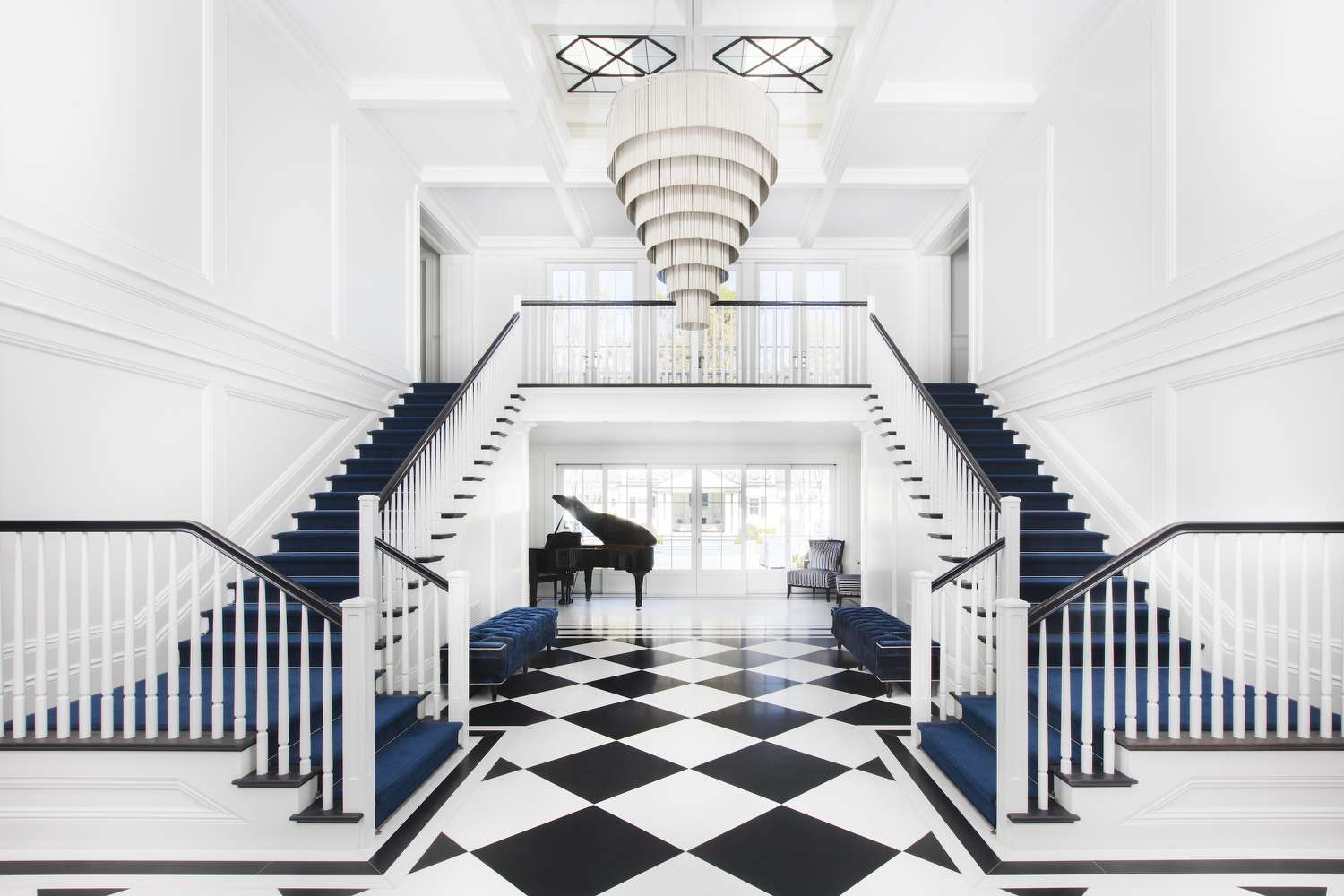 Geometric Double Staircase 