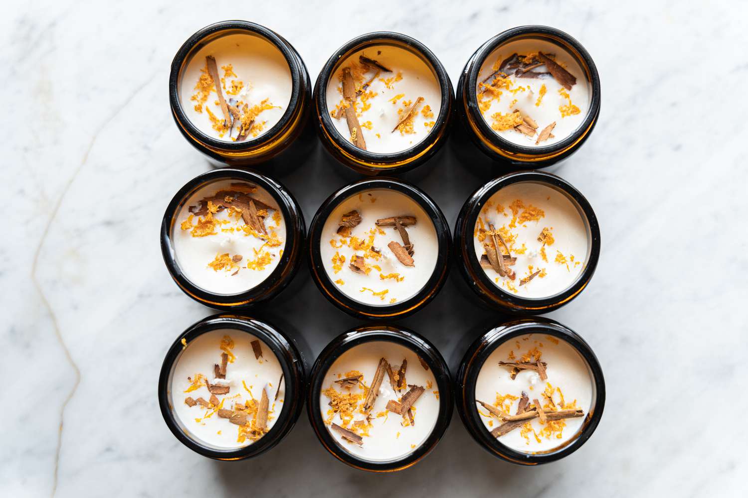 DIY cinnamon candles