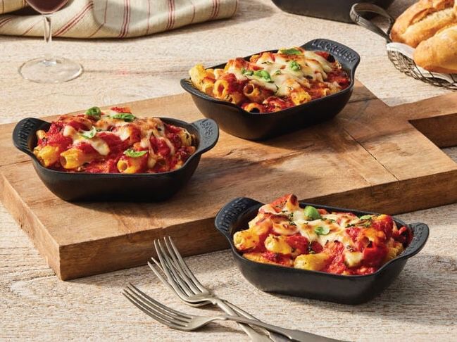 Ziti in cookware