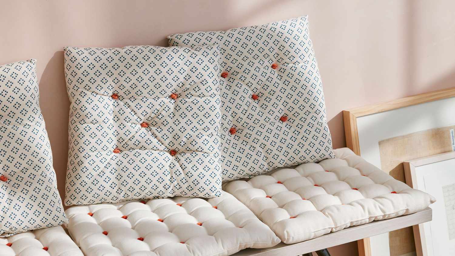 tufted bench cushions