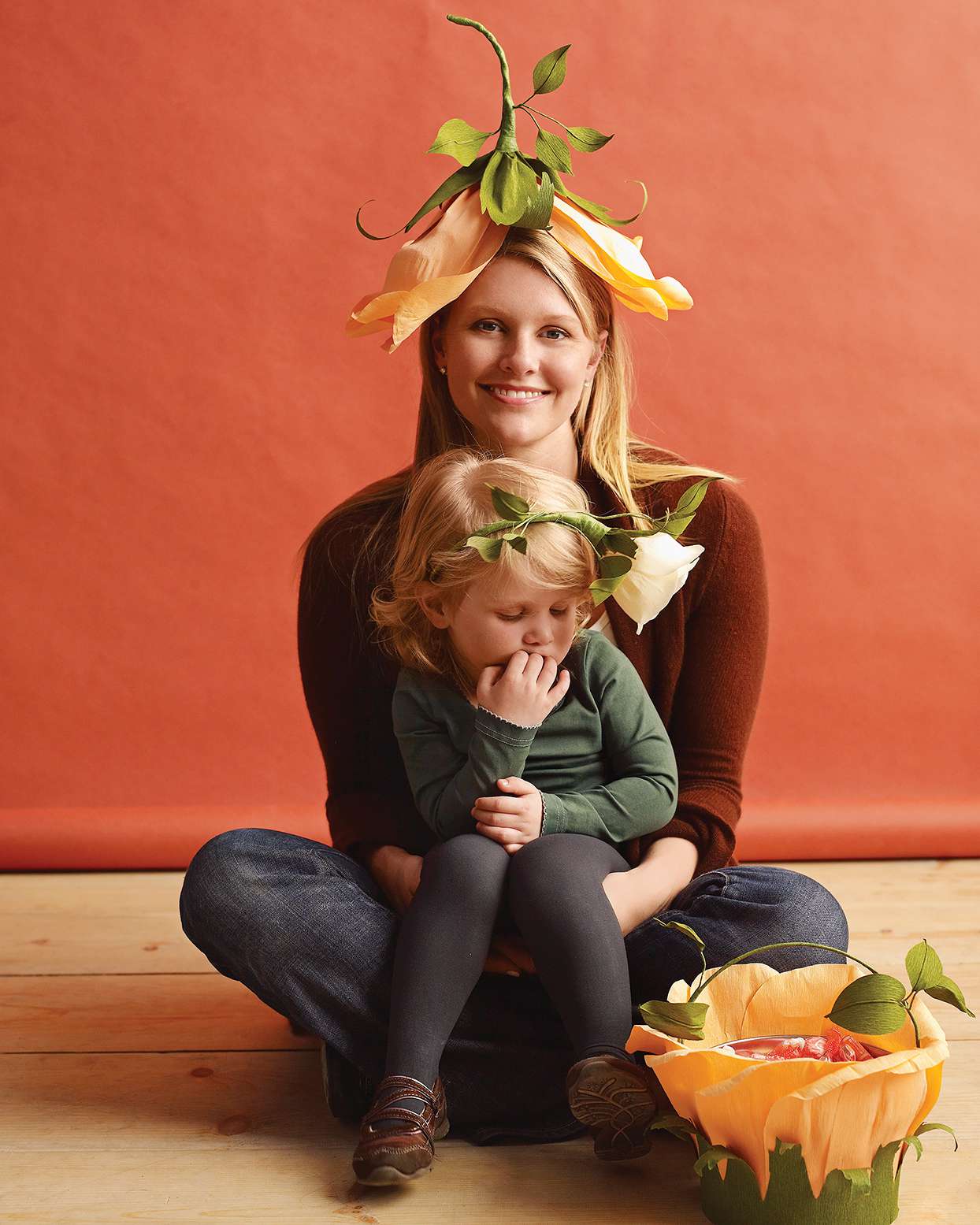 tulip and rose flower costumes