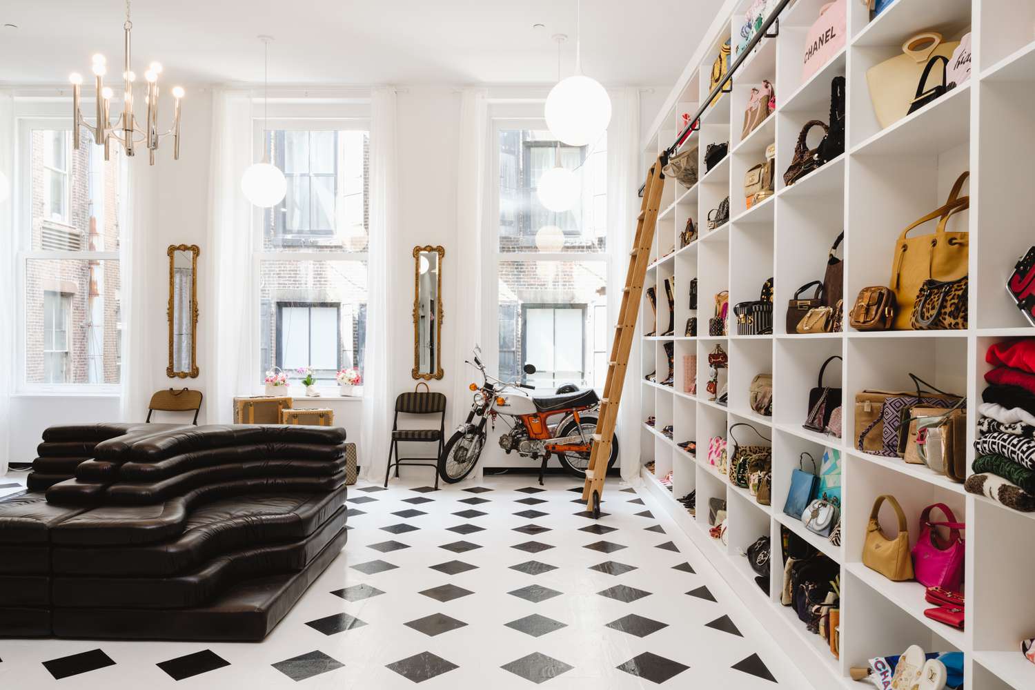 floor to ceiling drapes