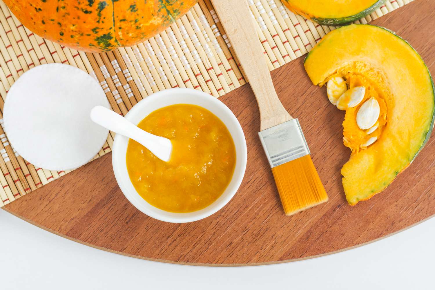 DIY Pumpkin Face Mask