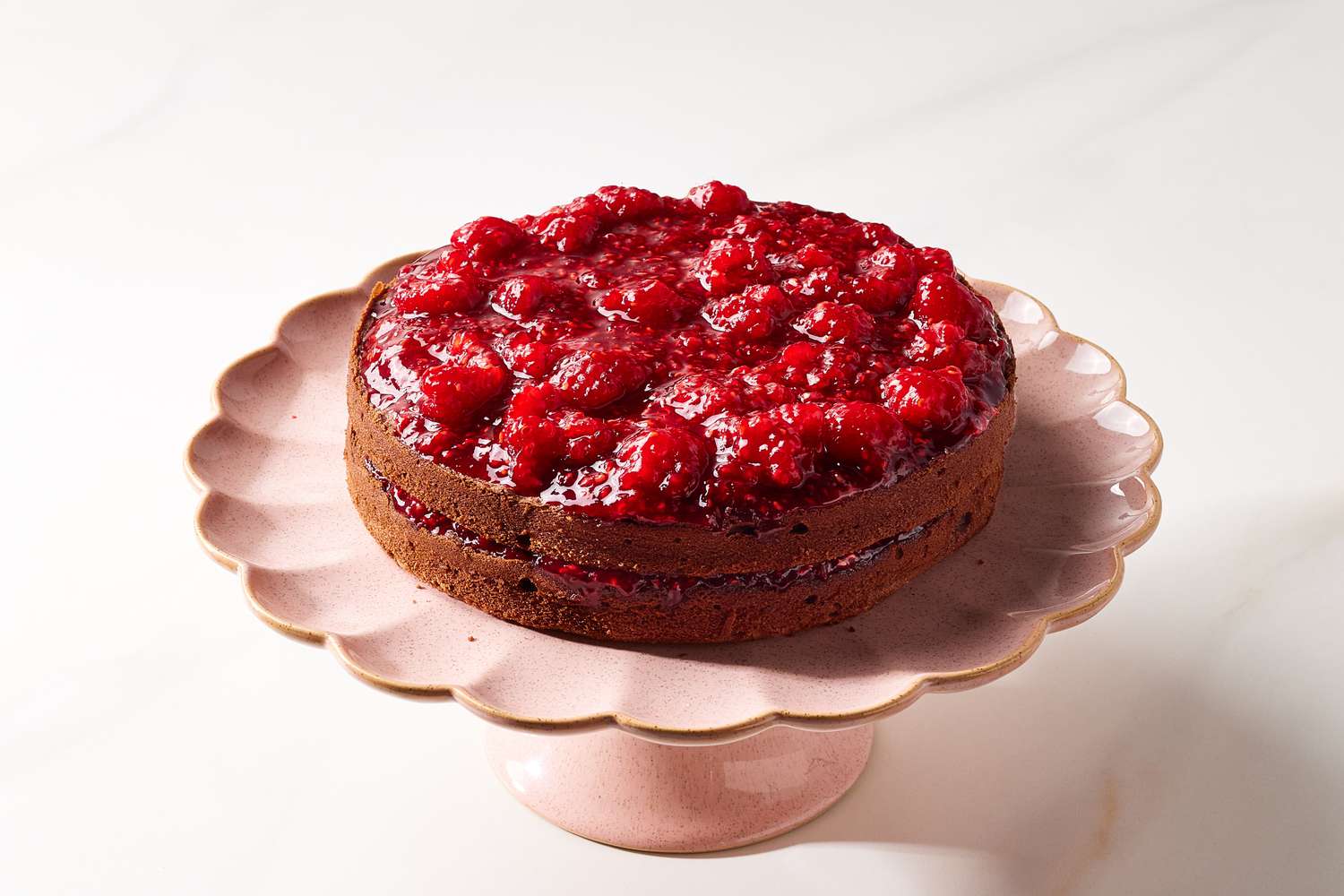 Chocolate-Raspberry Cake