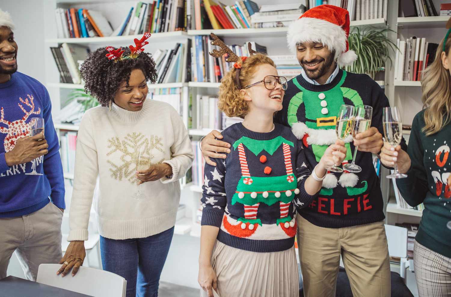 Ugly sweater day in office