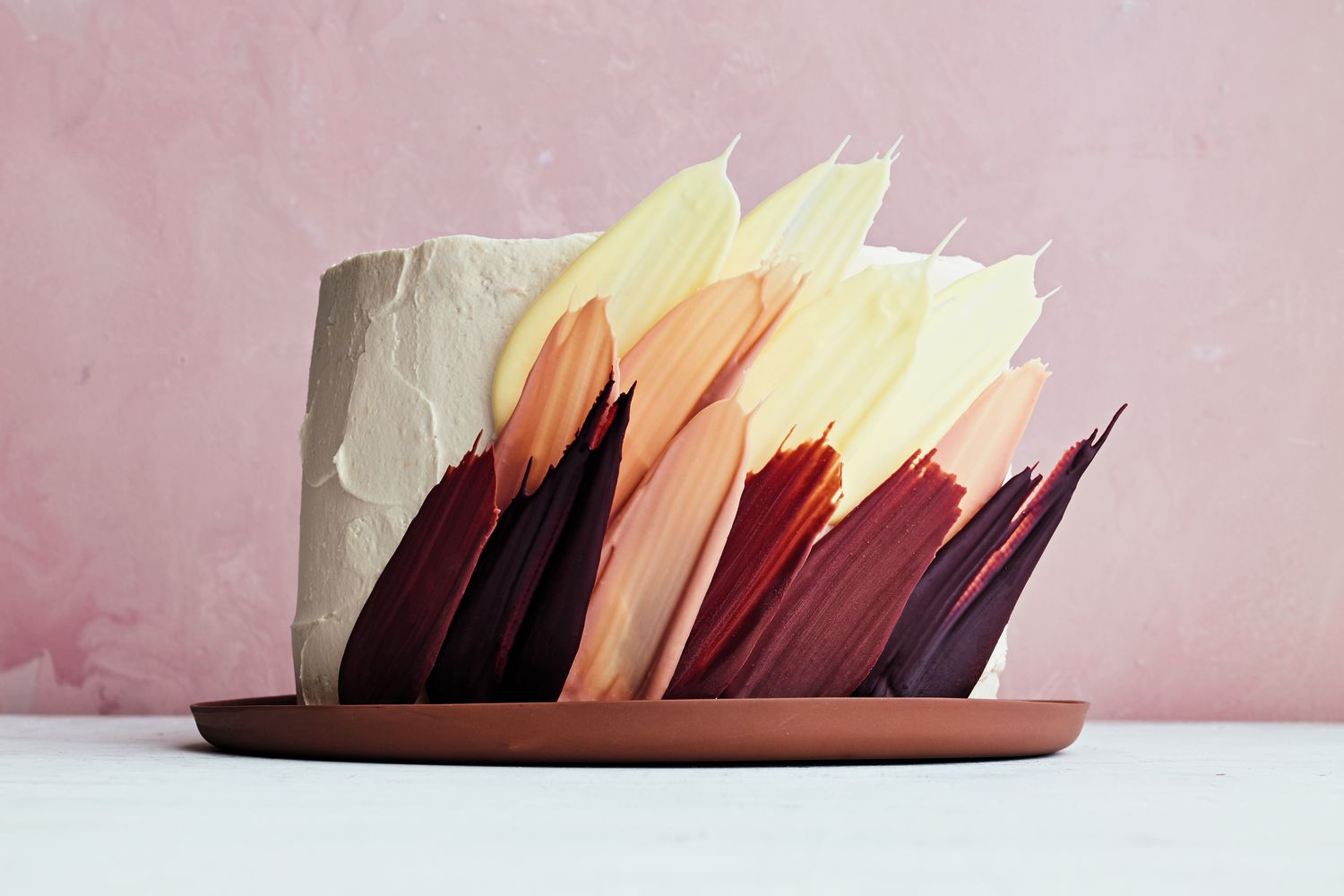 Coffee Feather Cake