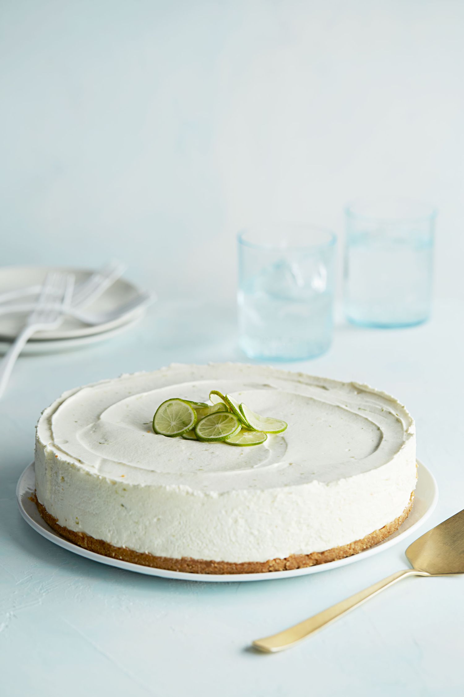 no-bake key lime cheesecake