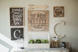 script signs in home