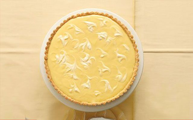 Marbled Lemon Tart