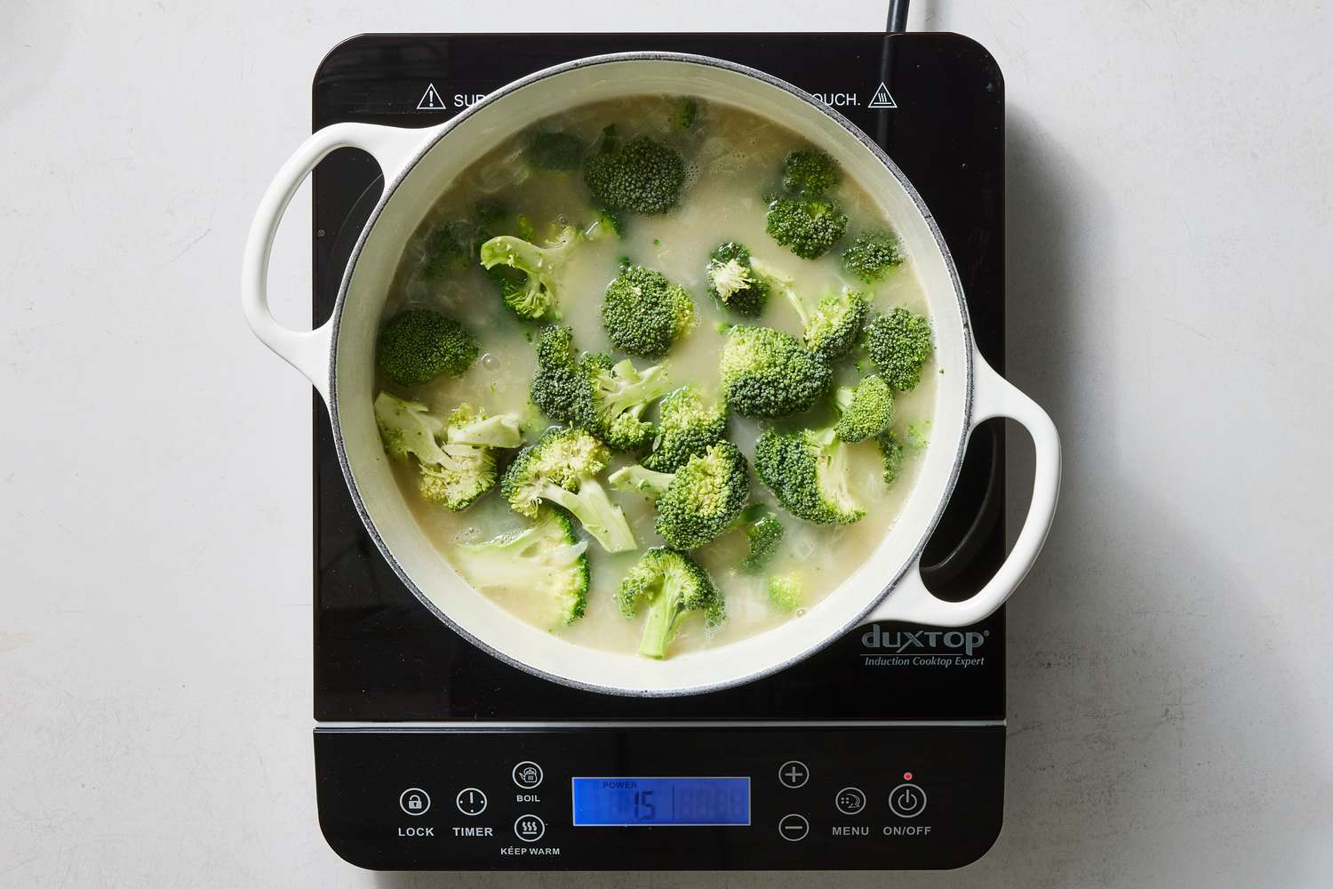 Step 4 Cream of Broccoli Soup