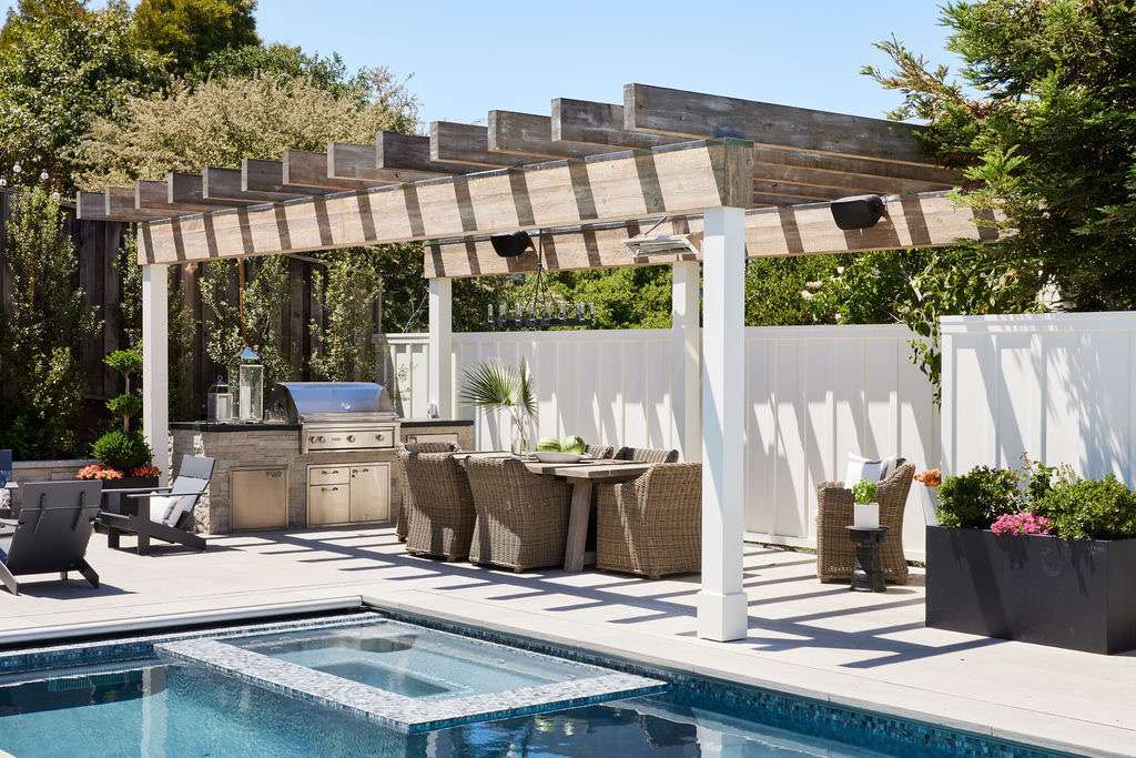 pergola backyard patio