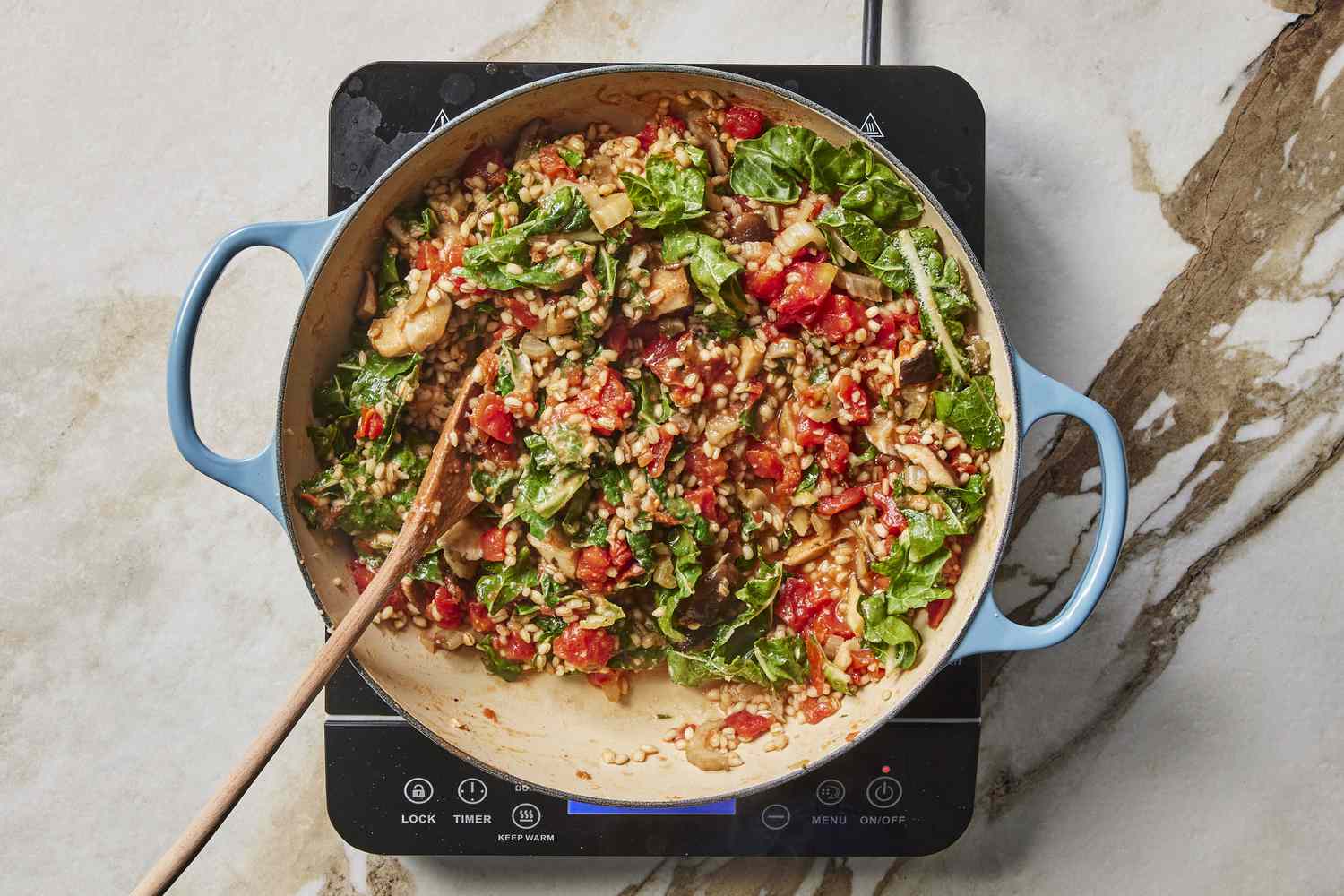 Barely and Swiss Chard