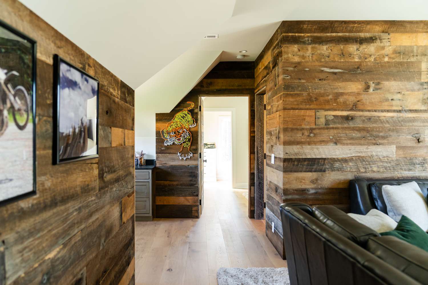 living suite in attic