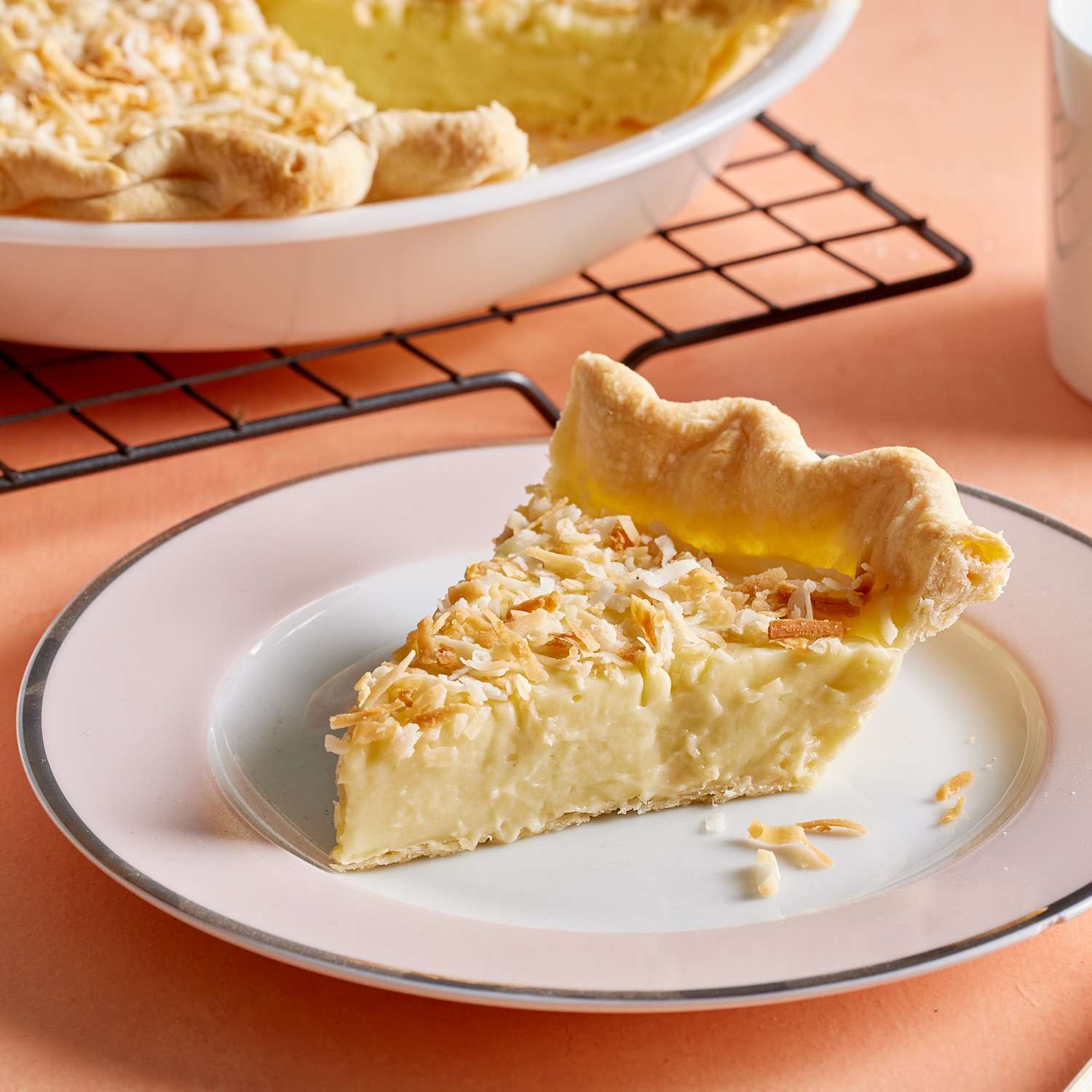 Coconut Custard Pie