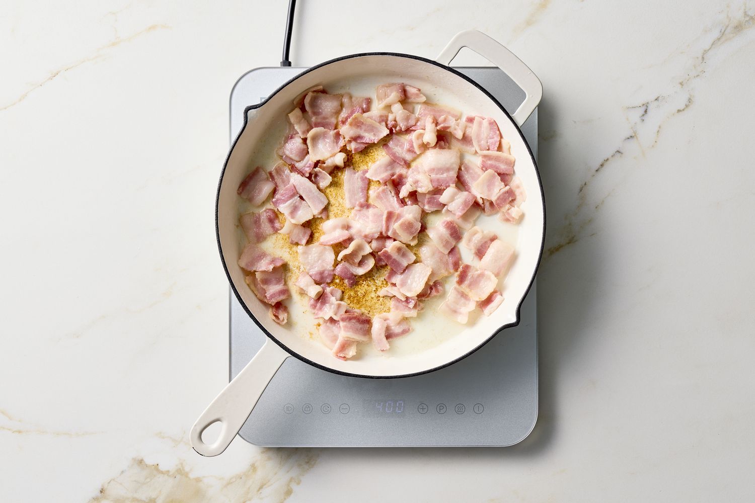 Breakfast casserole with bacon