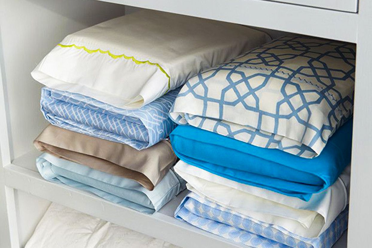 Bedding and sheet storage