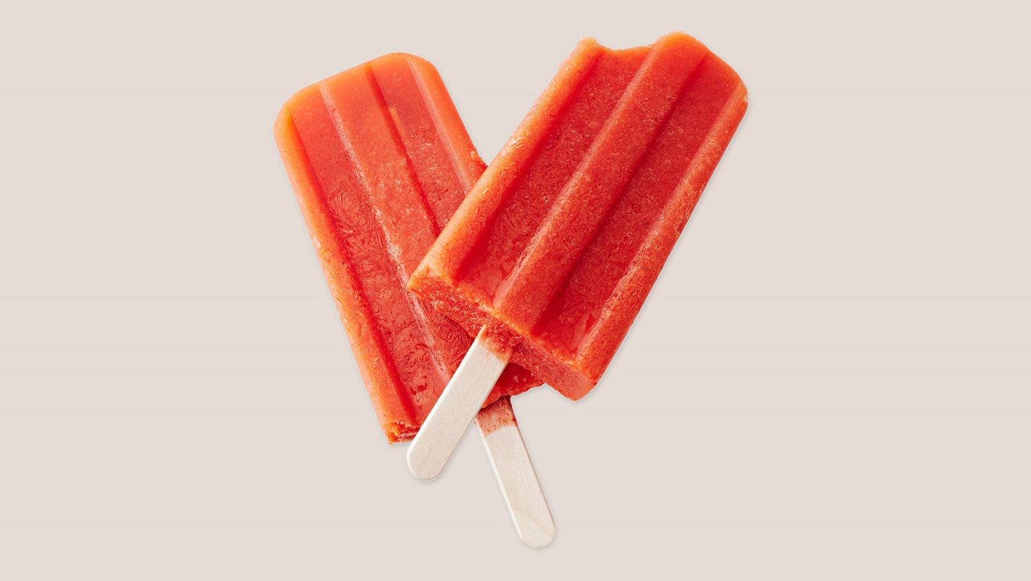 Carrot-Ginger Ice Pops