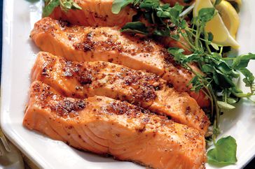 brown sugar glazed salmon