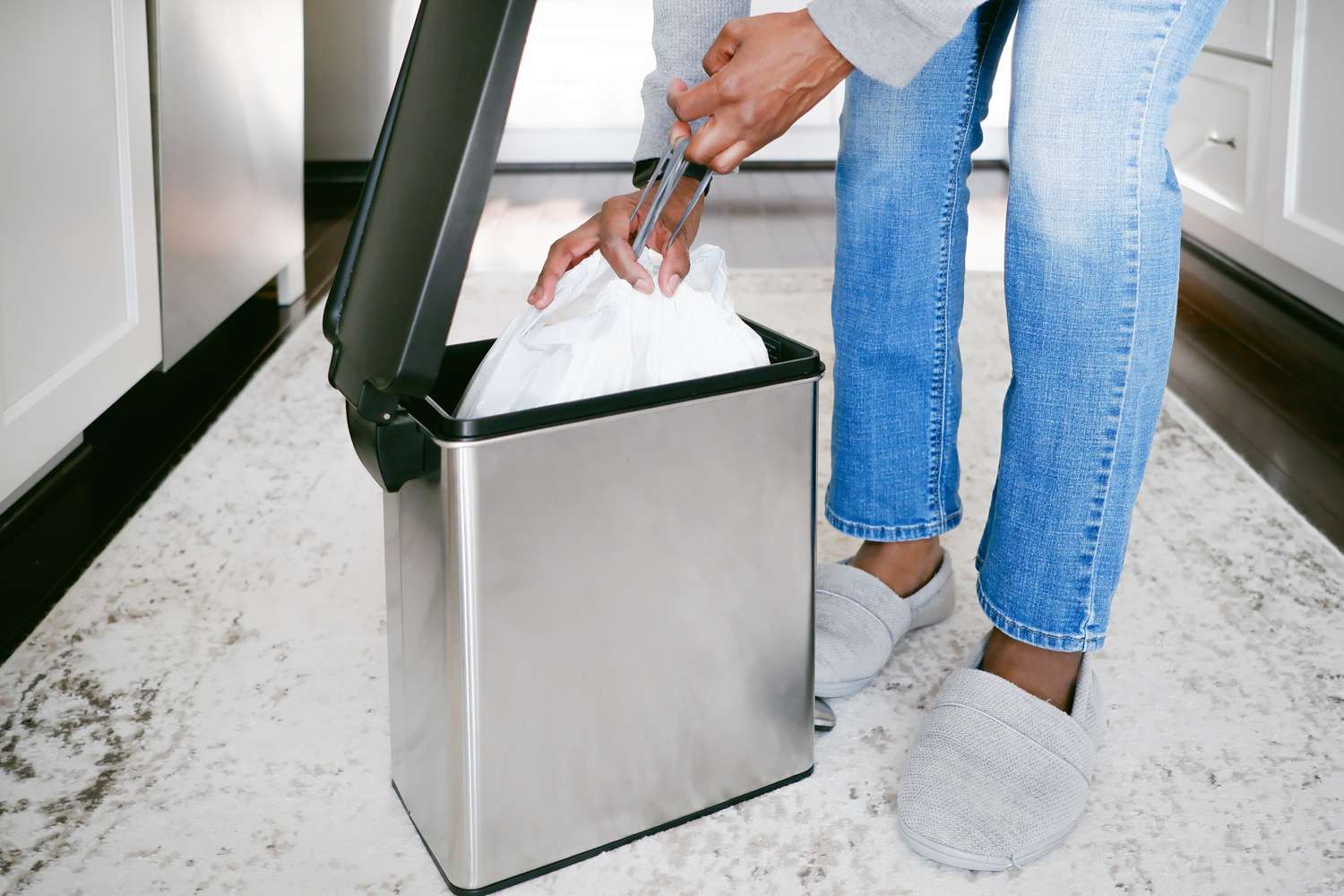 kitchen garbage can