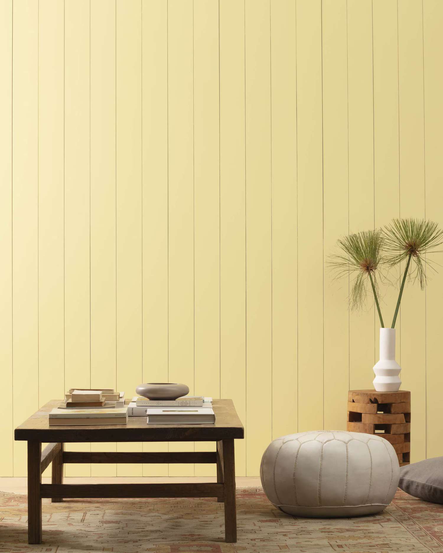 butter yellow walls