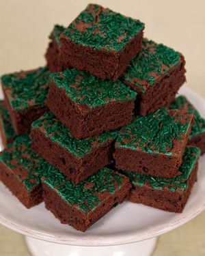 green brownies