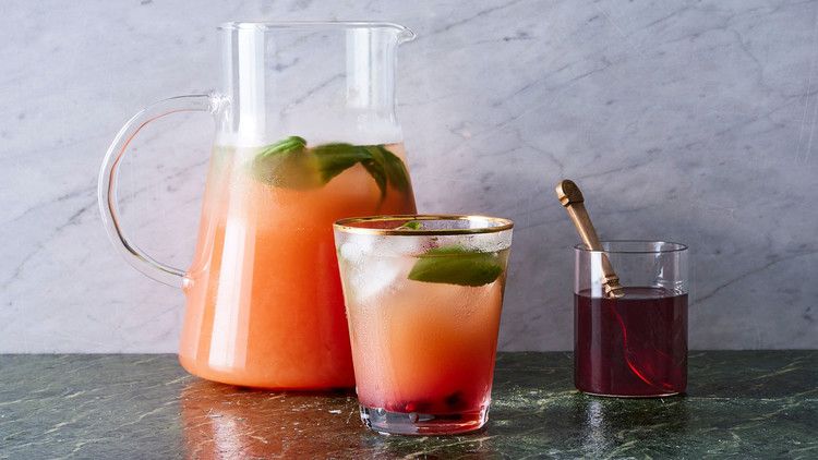 pomegranate-and-pink-grapefruit punch