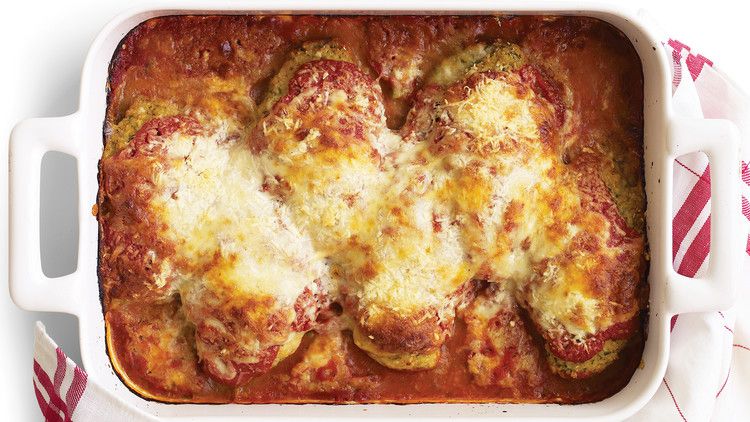 Healthier Chicken Parmigiana
